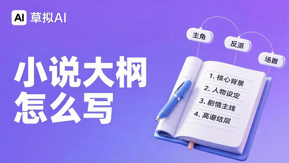小说大纲怎么写 - 快速搭建故事框架的方法