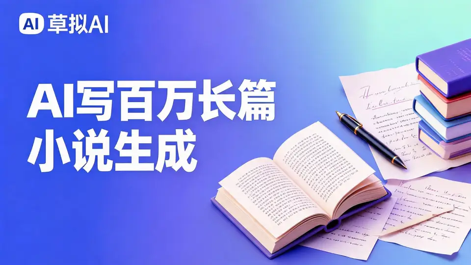 哪个AI能写100万字的小说 - 长篇小说生成