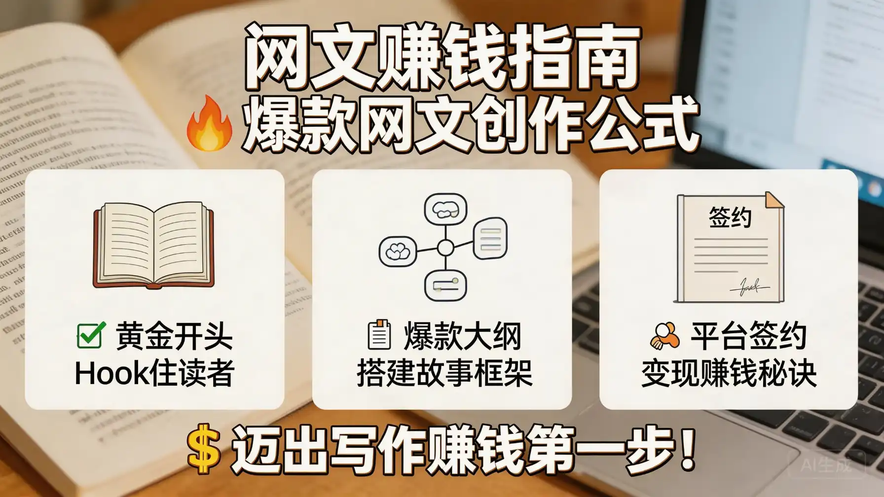 怎么写小说赚钱:从入门到签约的全流程指南